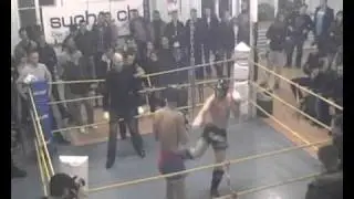 Kickboxen Rookie Zensportschule 2010   Asllan Muhadri  VS  Aekej Luchkin