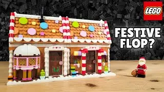 LEGO Christmas Festive Gingerbread House - 2025 REVIEW (Set 40809)