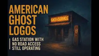 American Ghost Logos | Gas Station With No Road Access Still Operating