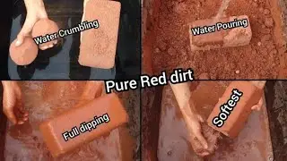 Pure red dirt pouring storm💣🔥😴Crunchious thin bars crumbling💦💦💦