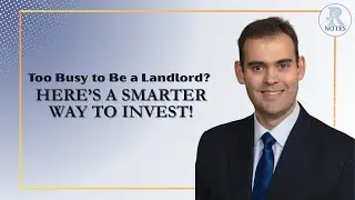 Mortgage Note Investing for Busy Professionals | Passive Income Without Being a Landlord