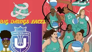 Laces BC Poster Art | Unrivaled Basketball Series