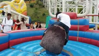 Bull ride  at whoopee land