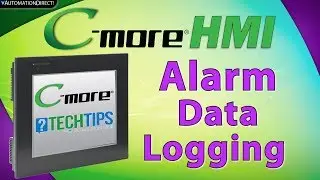 C-more HMI: регистрация данных тревог от AutomationDirect