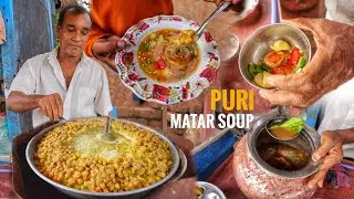 Matar ବାମ୍ଫ (Soup) | This Item Get In Only Puri Dham | Only Rs.10/- | Odisha Food Tour | Street Food