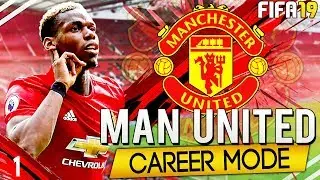 JOSE MOURINHO SACKED!!! FIFA 19 MANCHESTER UNITED CAREER MODE #1