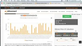 bitconnect 10,000 loan paid me 100.00 today