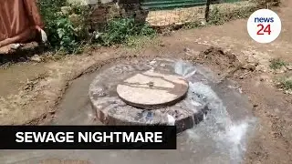WATCH | Sewage nightmare unfolds near Emfuleni mayor&rsquo;s home