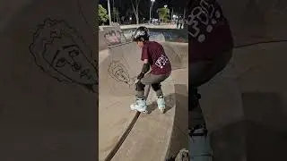 &Ocirc; Eu #patins #roller #skatepark #videoshort