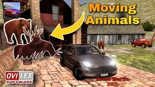Driving School Sim | Moving Animals & Aston Martin DBX | Android & iOS