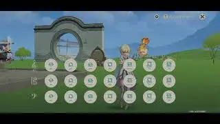 Мелодия Gacha Life на лире Genshin Impact!