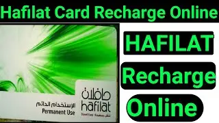 How Can I Recharge My Hafilat Card Online | Hafilat Bus Card Recharge Online