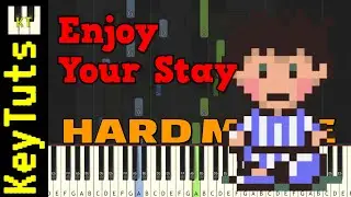 Enjoy Your Stay [Earthbound] - Hard Mode [Piano Tutorial] (Synthesia)