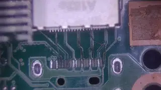 XBOX Series S con puerto HDMI completamente destruido. Como reparar los pads y remplazar el puerto.