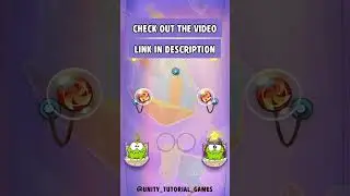 Make cut the rope game in 15 minutes! | Unity tutorial for beginners!🔥 