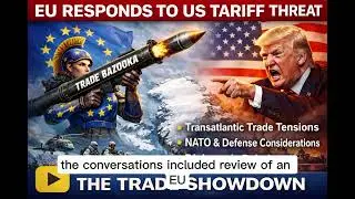 EU Officials Review Trade Response Options to Proposed U.S. Tariff Measures