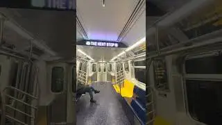 R211T G Train Ride From Nassau Avenue To Court Sq