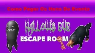 Escape Room - Itens Do Evento De Halloween ( Niffler Companion e Imaginary Companion )