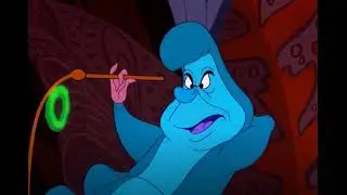 Alice in Wonderland Caterpillar scene