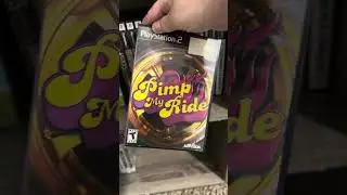 Pimp my Ride..THE GAME?! #collectorsitems #gamecollection #retro #playstation #gaming #ps5 #ps2