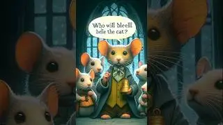 Who will Bell 🔔 the Cat 😺#kitten #cute #mouse #funny