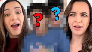 The Merrell Twins find out which YOUTUBERS they are (omg) | AwesomenessTV #Shorts