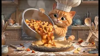 Orange Cat Tales : The Apple Harvest & Pie | Harvest Season Fun