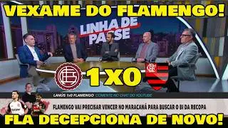 &Eacute; UMA VERGONHA ESSE FLAMENGO DE 2026 AT&Eacute; AQUI! LAN&Uacute;S 1x0 FLAMENGO FINAL DA RECOPA.