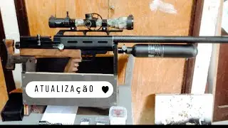 Pcp Urko Bullpup novo cano pcp custom passe 1:16 60cm