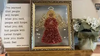 # 131 Create Stunning Christmas Angel Glass Art With Resin And Crushed Glass Ultimate Guide For 2024