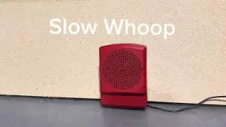 All the tones on the Wheelock ELMTR Remote Horn