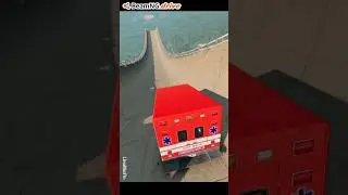 Ambulance Jump Off Mega Ramp