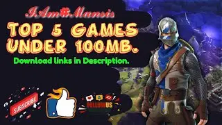 Top Offline Games Under 100MB : Best Android Games Under 100MB 2020 - #Mansis