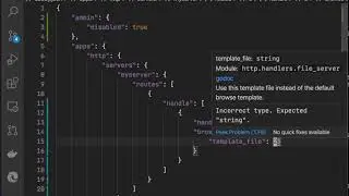 [WIP] caddy json schema
