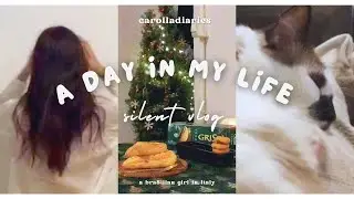 LIVING IN ITALY ✨| days in my life as an introvert | brazilian girl | dying my hair | silent vlog
