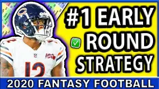 2020 Fantasy Football #1 Early Round Draft Strategy
