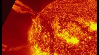 Massive Solar Prominence Erupts, Just Missing Earth