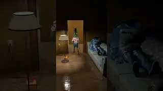 Shark Keeps Turning Off the Light 😂💡 | Funny Short Video #gta #viral