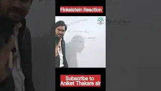 Finkelstein reactions for JEE/NEET/MHT-CET
