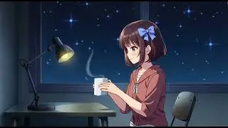 Late Night Desk Glow ☕ | Calm Lo-Fi for Quiet Focus & Deep Work