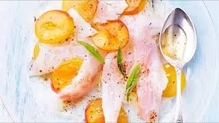 Capaccio de daurade aux Mirabelles de Lorraine | Recette gourmande