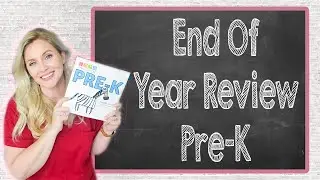 END OF YEAR REVIEW PRE K | Pre-K 2020 2021 | Secular Homeschool Curriculum | Homeschool 4 Year Old