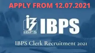 IBPS CLERK NOTIFICATION/BANK CLERK EXAM NOTIFICATION
