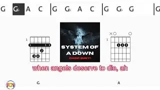 SYSTEM OF A DOWN Chop Suey!  FCN GUITAR CHORDS & LYRICS