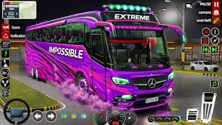 New Bus Simulator 2026 - US Real Coach Bus 3D Driving in City - Bus Game Android Gameplay