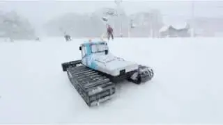 Prinoth Snow Groomers At Work