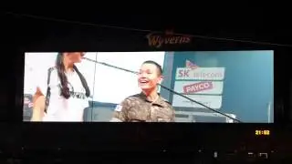 SK와이번스 치어리더&군인 - Cheer Up