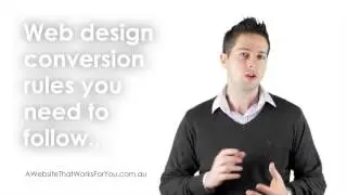 Web design conversion rules you need to follow.