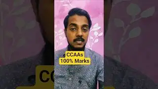 CCAAs 100% Marks In NAC Certificate