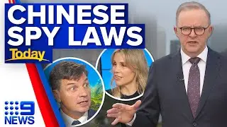 Beijing&rsquo;s new anti-espionage laws could put Aussie residents at risk | 9 News Australia